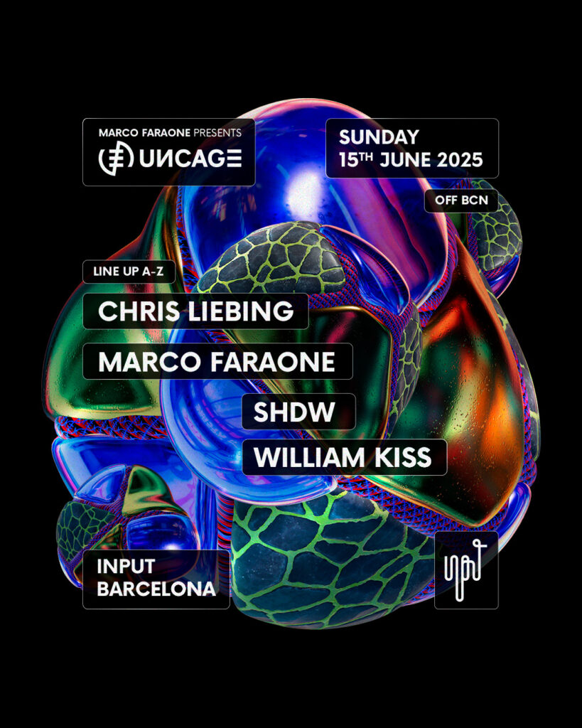 Marco Faraone pres UNCAGE OFF BCN
