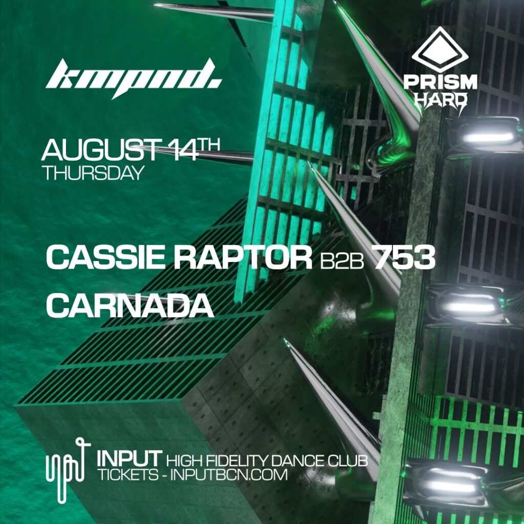 SUMMER INDOOR RAVE. CASSIE RAPTOR & 753