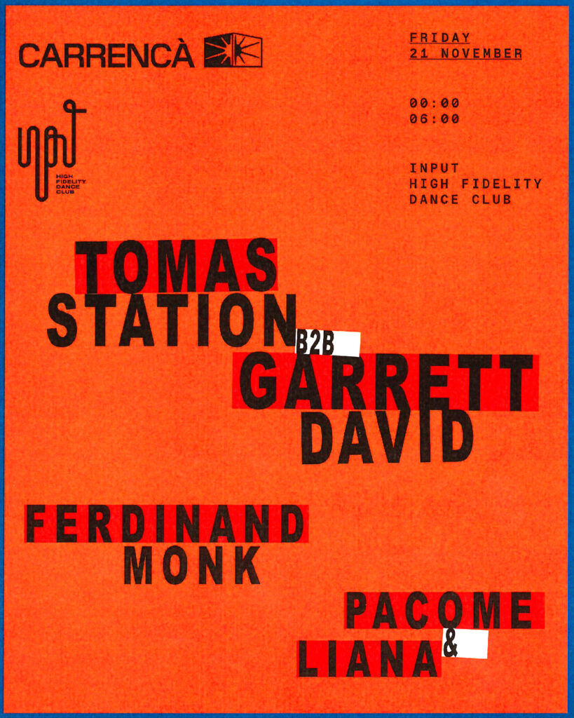 CARRENCÀ pres Tomas Station & Garrett David