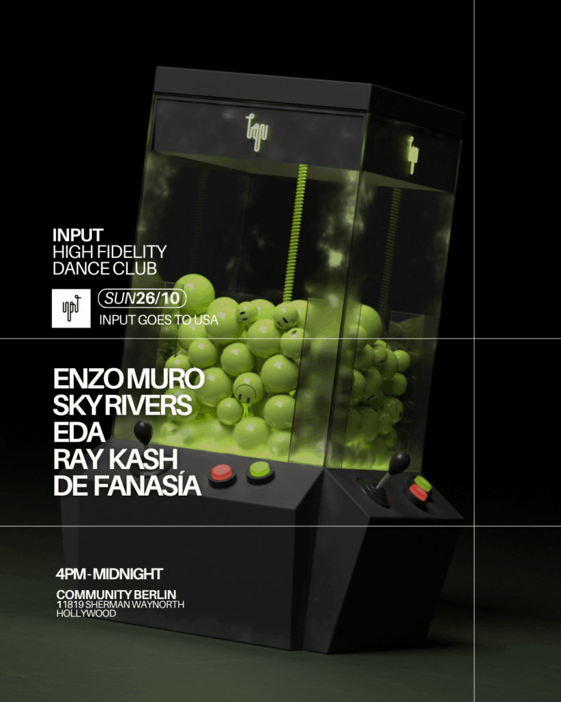 INPUT GOES TO USA , Enzo Muro