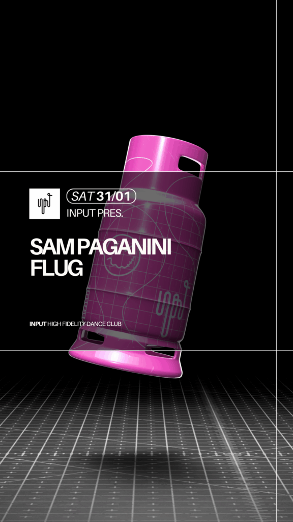 INPUT pres. SAM PAGANINI