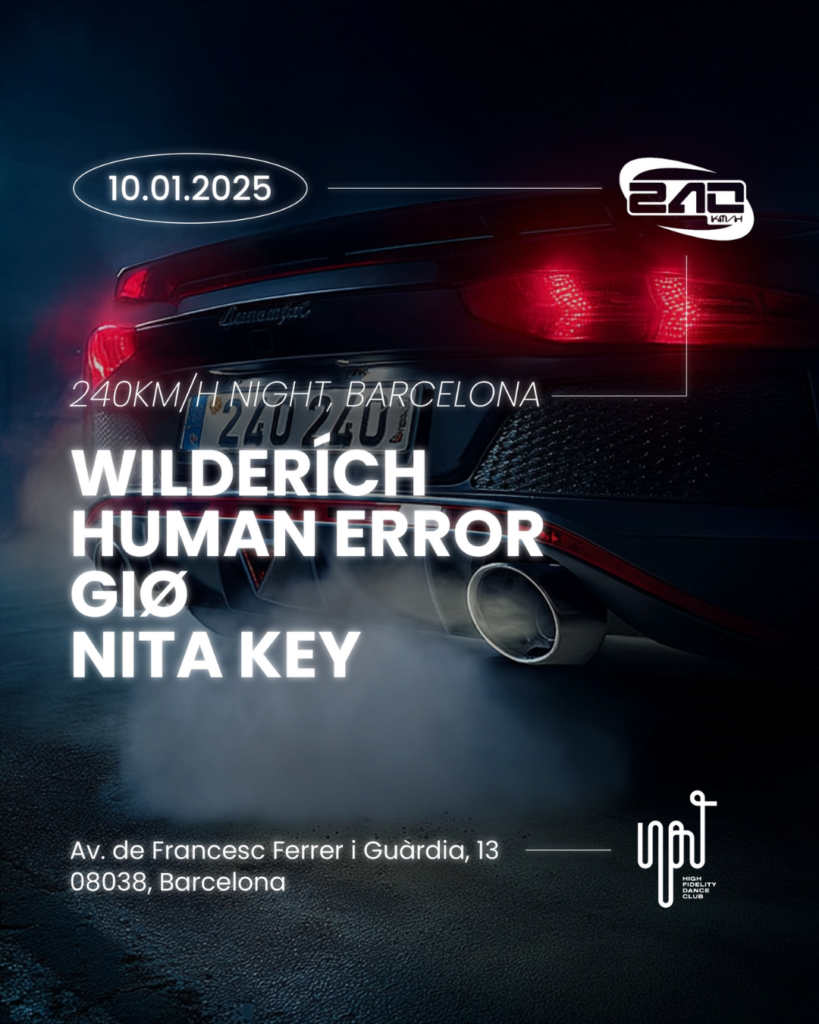 240km/h pres WILDERICH, HUMAN ERROR, GiØ