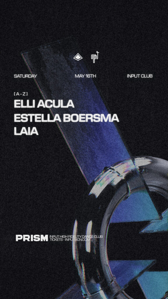 PRISM pres. ESTELLA BOERSMA & ELLI ACULA