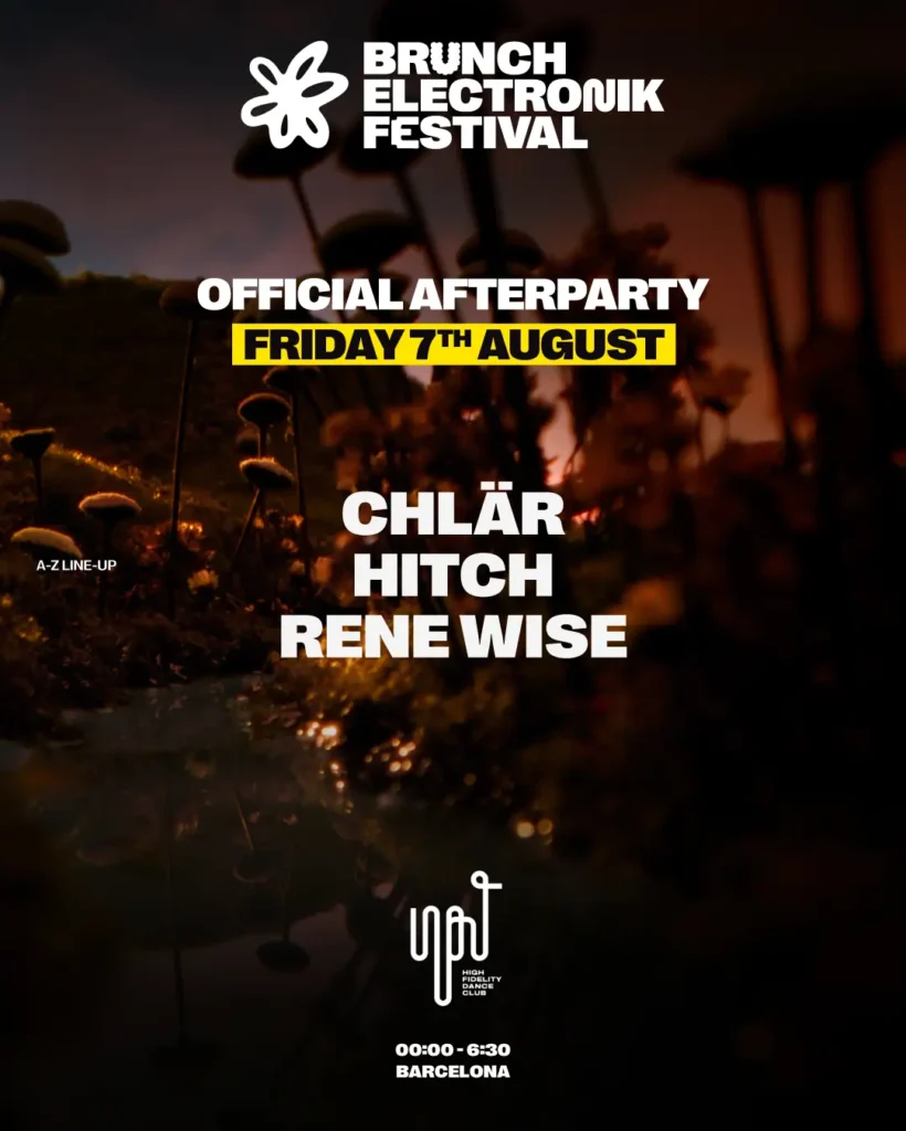 Official Afterparty Brunch Electronik Festival w/ Rene Wise